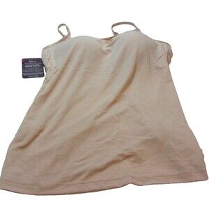 Felina Camisole Sz. M Built in Bra Adjustable Straps New